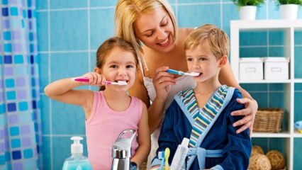 Natūralios dantų pastos gaminimas vaikams namuose