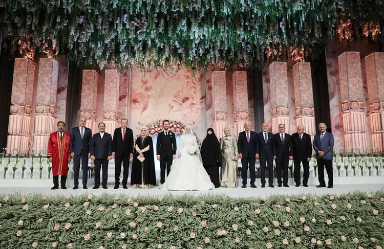 Prezidento Erdoğano sūnėno Osamos Erdoğano vestuvių ceremonija