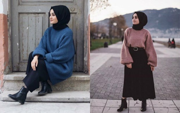 arbūzo rankovių hidžabas