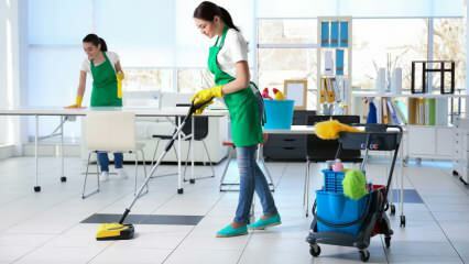 Kaip atliekamas praktiškiausias biuro valymas ir kaip jis dezinfekuojamas?