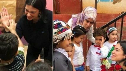Dua Lipa susitinka su Sirijos pabėgėlių vaikais!