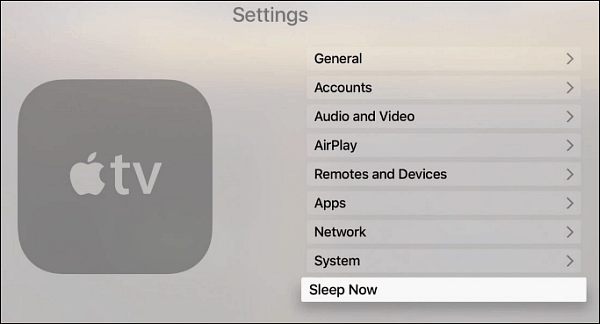 Kaip valdyti, kai jūsų naujasis „Apple TV“ miega