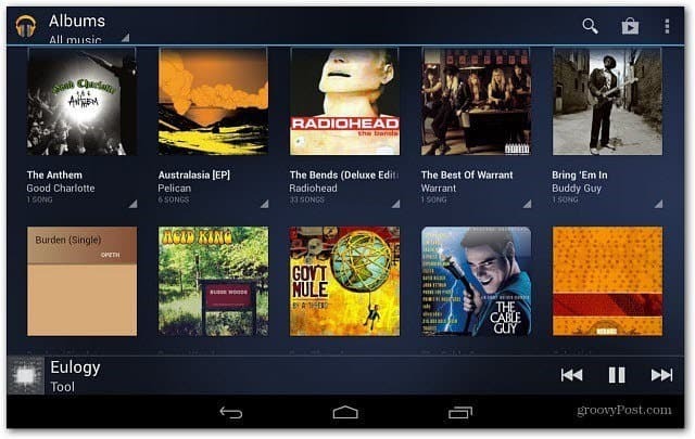 „Google Music Android“