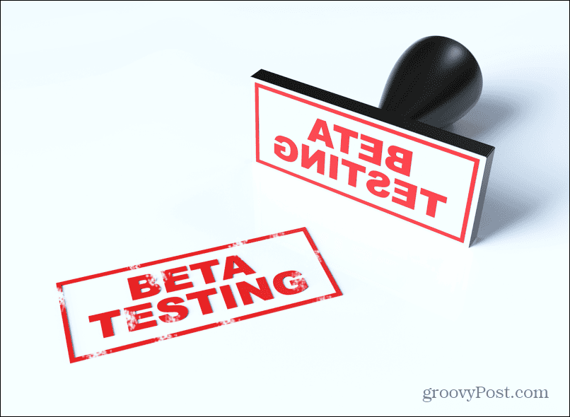 beta testavimas
