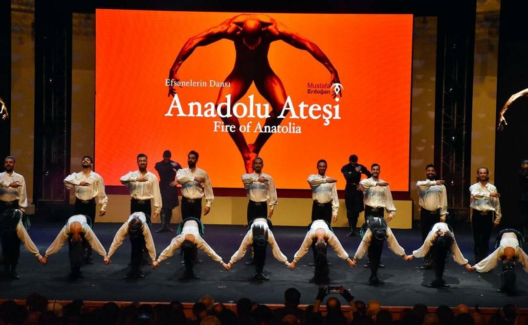  2. Turkijos pasaulio kino festivalis „Korkut Ata“ šokių grupė „Fire of Anatolia“.