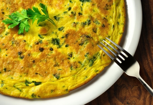 dietinis omleto receptas