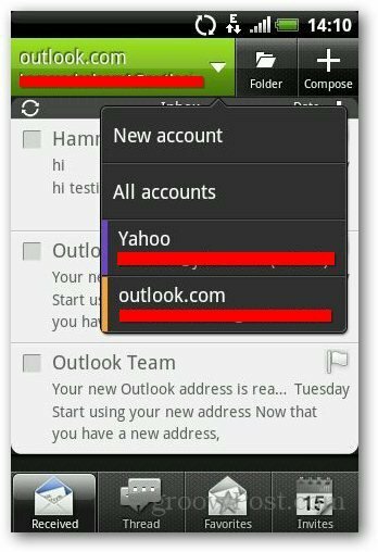 „Outlook Android“