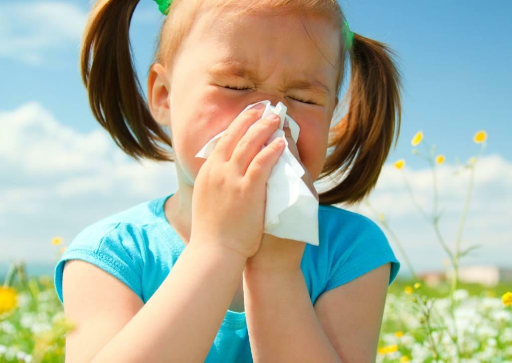 Vaikų sezoninės alergijos simptomai