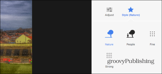 „Google HDR“ stilius