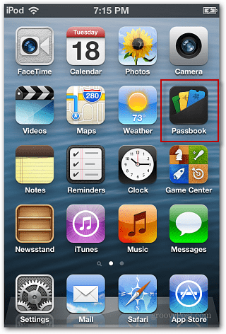 „iPod iOS 6“