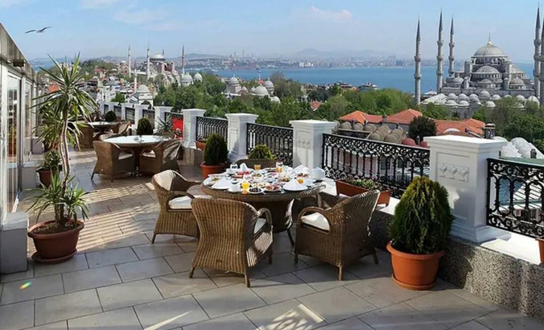 Islamo atostogų privilegija Stambule, kur susitinka spindesys ir istorija