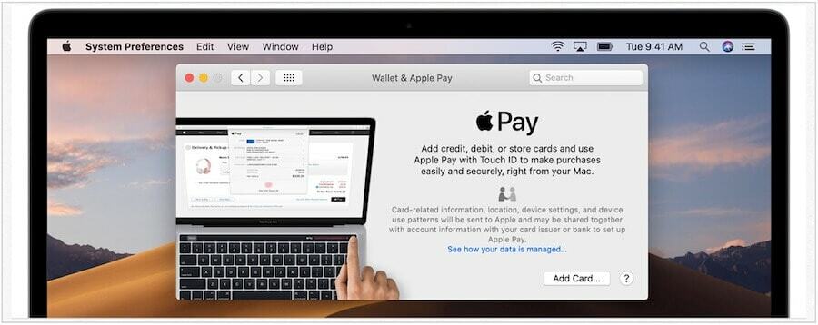 „macOS“ prideda „Apple Pay“