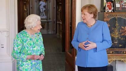 Karalienė Ypatinga Elžbietos dovana Vokietijos prezidentei Angelai Merkel!