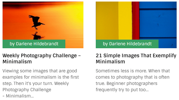 Skaitmeninės fotografijos mokykla siūlo iššūkius skaitytojams savo įrašuose.
