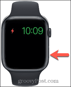 Apple laikrodžio šoninis mygtukas