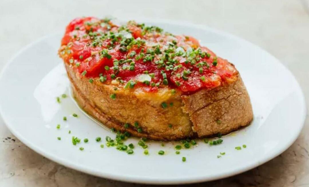 Kaip pasigaminti pan con tomate? Pomidorų duonos receptas