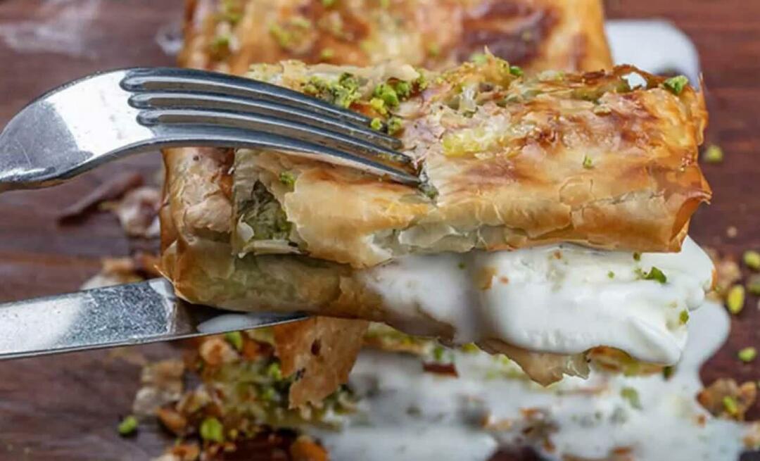 Kaip pasigaminti kreminį sūrį „Balıkesir“? Balıkesir kremo receptas! Balıkesir regiono desertas...