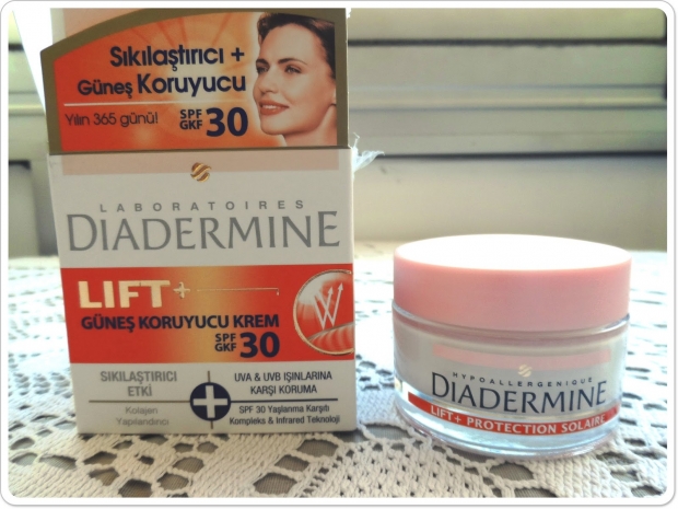 Kiek kainuoja kremas „Diadermine Lift + Sunscreen Spf 30“