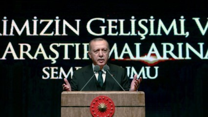 Pagirtini Prezidento Erdoğano žodžiai Dirilişui Ertuğrului