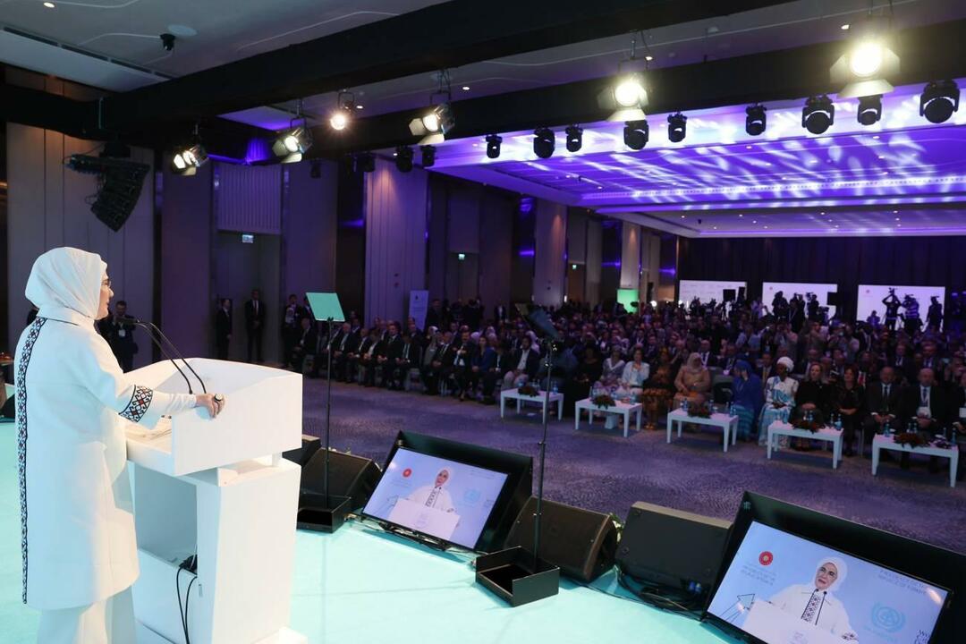 Spalio 31 d. Pasaulinės miestų dienos programa Emine Erdoğan
