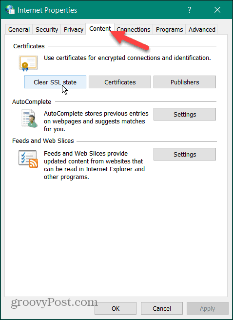 Ištaisykite ERR_SSL_PROTOCOL_ERROR sistemoje „Windows“.