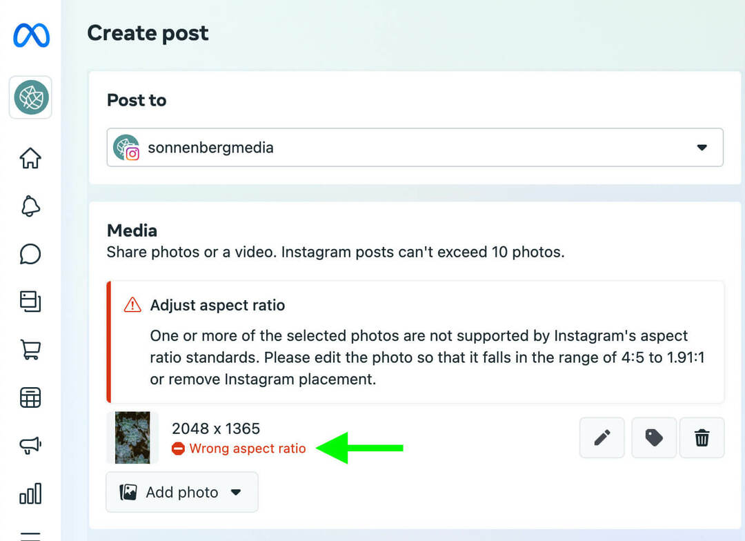 kaip-optimizuoti-socialinės medijos-vaizdų-dydžius-instagram-kraštinių santykius-4 pavyzdys