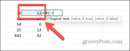 Excel pasirinktas daliklis