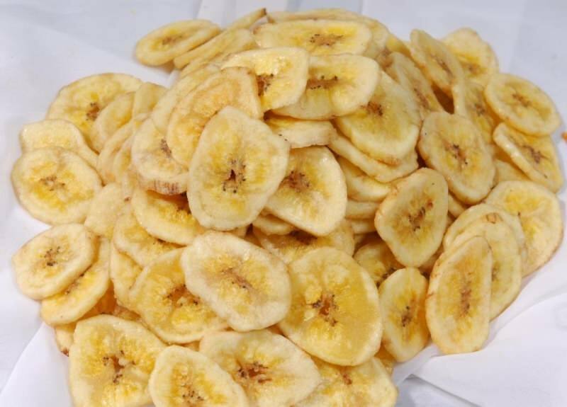 Kaip pasigaminti keptų bananų griežinėlių? Namų keptų bananų griežinėlių receptas