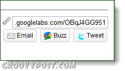 „googlelabs“ URL bendrinimo mygtukas