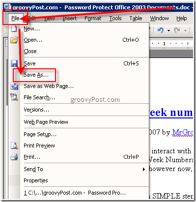 Apsaugokite slaptažodžiu „Excel 2003“ .xls