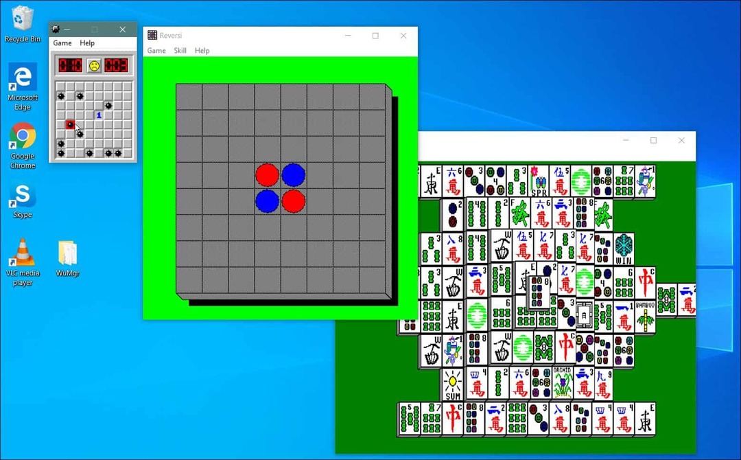 Žaiskite „Minesweeper“ ir kitus klasikinius „Microsoft“ žaidimus „Windows 10“
