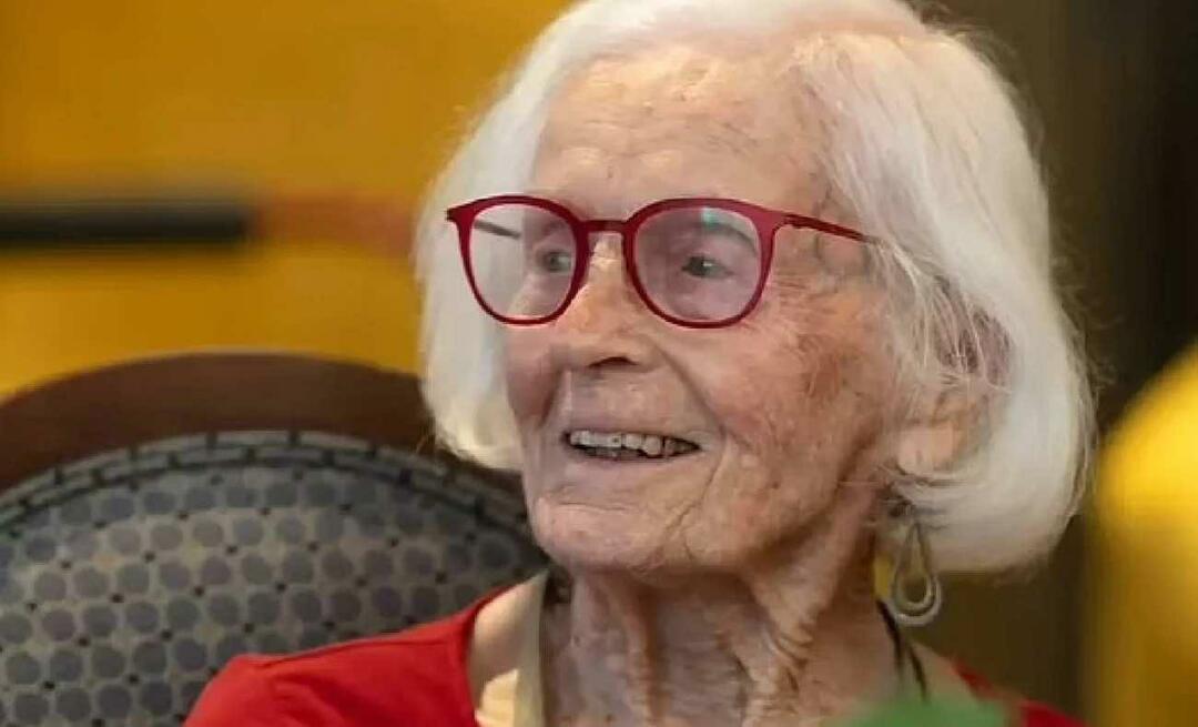 102 metų moteris išdavė ilgo ir sveiko gyvenimo paslaptį! Pažiūrėkite, ką jis sako