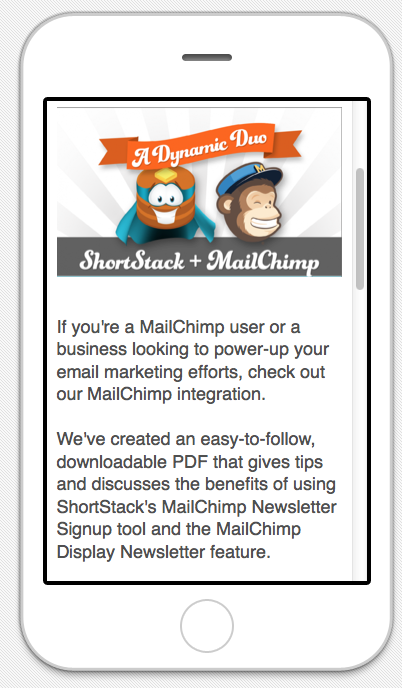 „MailChimp“ mobilioji rinkodara