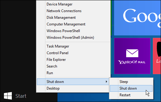 „Windows 8.1“ naujinimas palengvina išjungimą