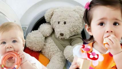 Kaip valyti kūdikių žaislus? Kaip plauti žaislus? 