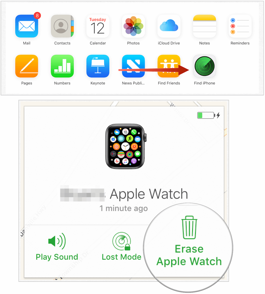 pašalinti „Apple Watch“