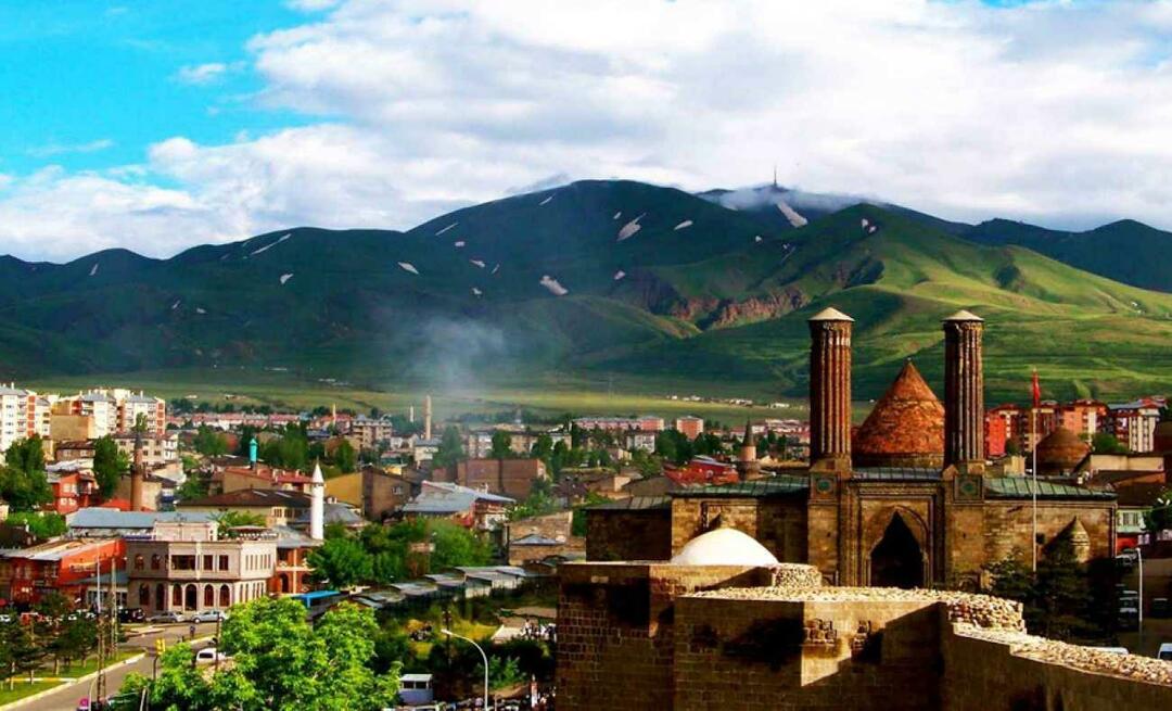 Kur yra Erzurum? Kokias lankytinas vietas Erzurumas? Kaip patekti į Erzurum?