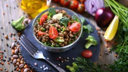 Svorio metimo dietos salotų receptas 