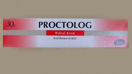 Ką veikia Proctolog Rectal kremas ir kam jis vartojamas? Proctolog kremo naudojimo instrukcija