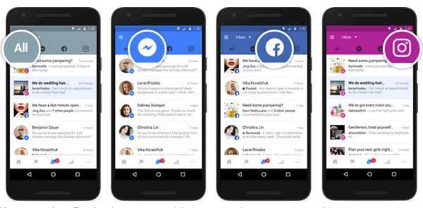 „Facebook“ leido įmonėms susieti „Facebook“, „Messenger“ ir „Instagram“ paskyras į vieną gautuosius, kad jos galėtų valdyti ryšius vienoje vietoje.