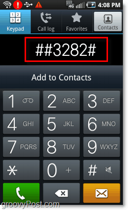 įveskite ## 3282 # kur jums reikės jūsų MSL kodo