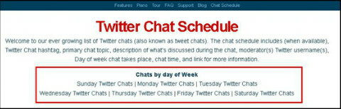 „tweetreport“ pokalbių tvarkaraščio filtravimas