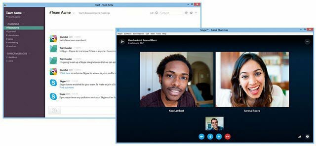 Pridėkite „Skype“ kontaktus prie savo „Slack“ komandos naudodami naują integracijos peržiūrą