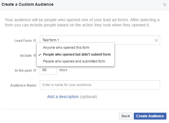 Sukurkite pasirinktinę įtraukimo auditoriją „Facebook Audience Manager“.