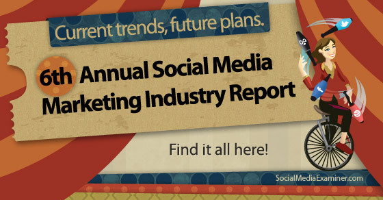 2014 m. Socialinės žiniasklaidos rinkodaros pramonės ataskaita: socialinės žiniasklaidos ekspertas