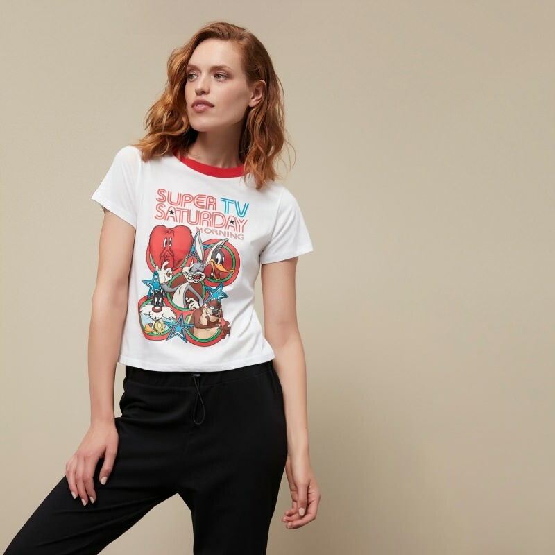 Stilingiausi „Looney Tunes“ charakterio marškinėlių modeliai! Atspausdinti marškinėlių modeliai