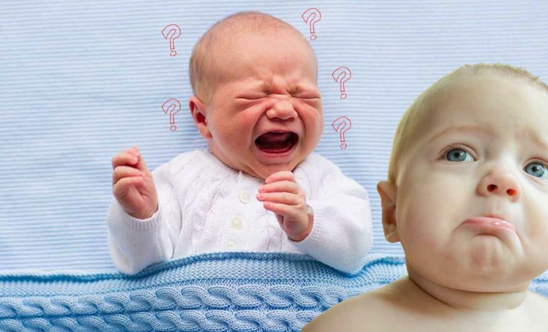 Kodėl kūdikiai verkia? Ką kūdikiai sako verkdami? 5 kūdikių verksmo stiliai
