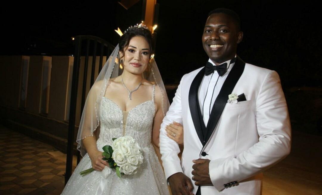 Afrikos jaunikių serija papildyta nauja! Omary iš Tanzanijos ir İremas iš Mersino susituokė