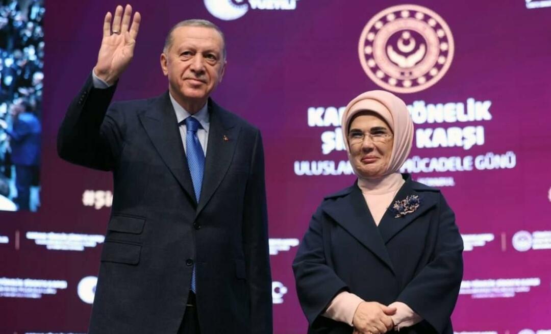 Pirmosios ponios Erdoğan speciali žinia Tarptautinei smurto prieš moteris panaikinimo dienai!