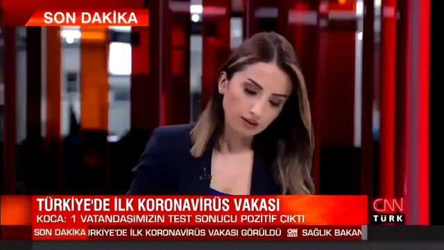 CNN „Türk“ reporteris Duygu Kaya pagavo koronavirusą!